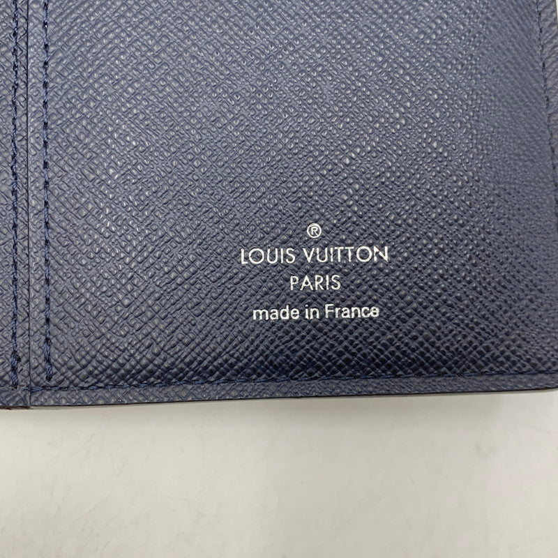 【中古品】【メンズ/レディース】 LOUIS VUITTON ルイ・ヴィトン M61816 TA1200 エピ ポルトフォイユ ブラザ ロングウォレット 長財布 179-260806-as-16-izu カラー：ネイビー 万代Net店