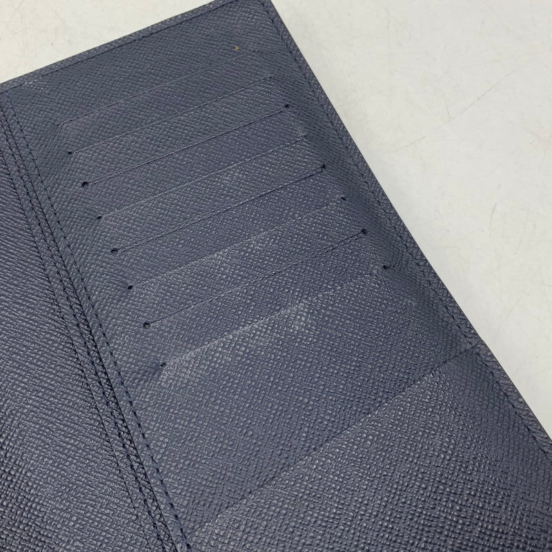 【中古品】【メンズ/レディース】 LOUIS VUITTON ルイ・ヴィトン M61816 TA1200 エピ ポルトフォイユ ブラザ ロングウォレット 長財布 179-260806-as-16-izu カラー：ネイビー 万代Net店