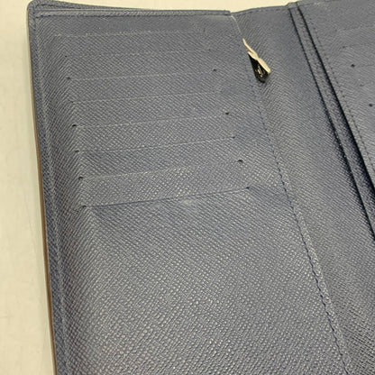 【中古品】【メンズ/レディース】 LOUIS VUITTON ルイ・ヴィトン M61816 TA1200 エピ ポルトフォイユ ブラザ ロングウォレット 長財布 179-260806-as-16-izu カラー：ネイビー 万代Net店