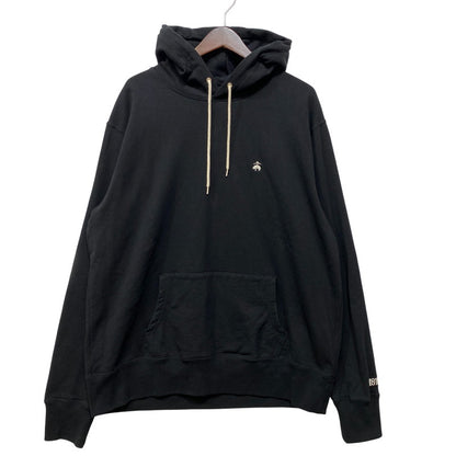 【中古品】【メンズ】 BROOKS BROTHERS ブルックスブラザーズ PULLOVER HOODIE プルオーバー フーディー トップス 長袖 147-260807-cs-02-izu サイズ：XL カラー：ブラック 万代Net店
