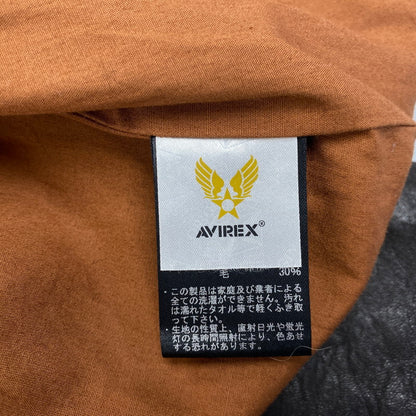 【中古品】【メンズ】 AVIREX アヴィレックス 6191052 A-2 SWEET DREAM LEATHER FLIGHT JACKET レザー フライト ジャケット 145-260804-yn-04-izu サイズ：XL カラー：ブラウン 万代Net店