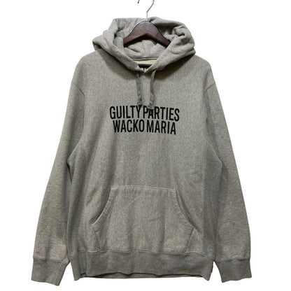 【中古品】【メンズ】 WACKO MARIA ワコマリア 23SSE-WMC-SS01 HEAVY WEIGHT PULLOVER HOODED SWEAT SHIRT プルオーバー フーデッド スウェットシャツ パーカー 142-260804-yn-06-izu サイズ：M カラー：グレー 万代Net店