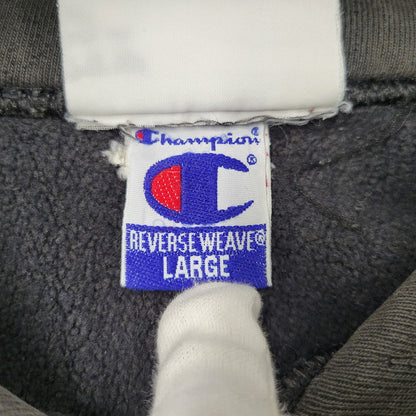 【現状渡し品】【メンズ】 Champion チャンピオン GIGAFLOPS! REVERSE WEAVE SWEAT HOODIE リバースウィーブ スウェット フーディー パーカー 146-260803-as-12-izu サイズ：L カラー：ブラック系 万代Net店
