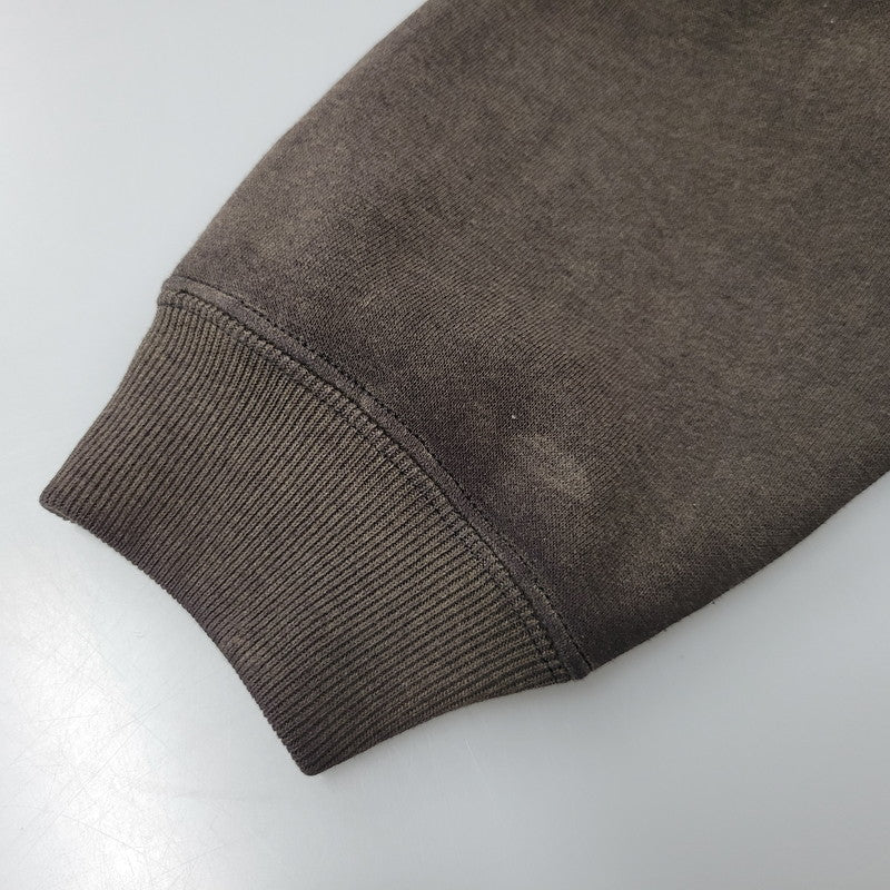 【中古品】【メンズ】 VANS バンズ LOGO PRINT SWEAT HOODIE ロゴ プリント スウェット フーディー パーカー 146-260803-as-11-izu サイズ：L カラー：ブラウン 万代Net店