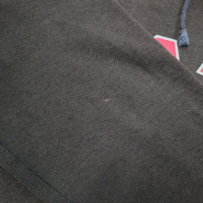 【中古品】【メンズ】 VANS バンズ LOGO PRINT SWEAT HOODIE ロゴ プリント スウェット フーディー パーカー 146-260803-as-11-izu サイズ：L カラー：ブラウン 万代Net店