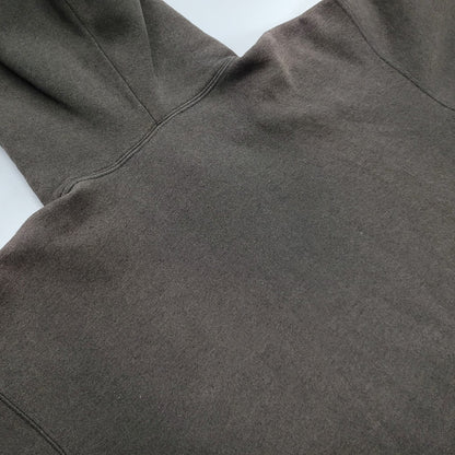 【中古品】【メンズ】 VANS バンズ LOGO PRINT SWEAT HOODIE ロゴ プリント スウェット フーディー パーカー 146-260803-as-11-izu サイズ：L カラー：ブラウン 万代Net店