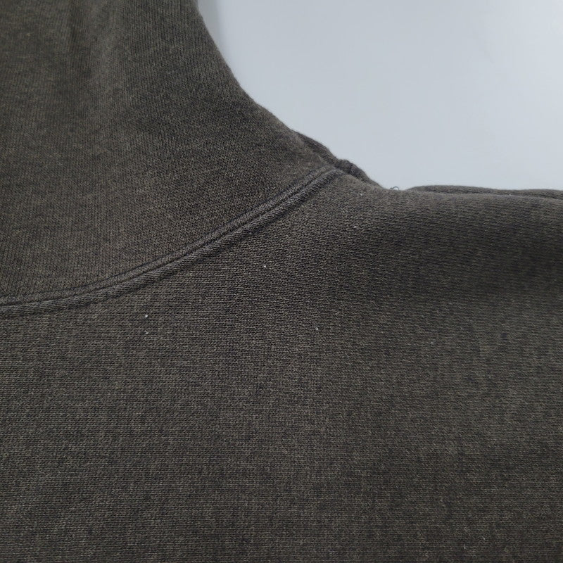 【中古品】【メンズ】 VANS バンズ LOGO PRINT SWEAT HOODIE ロゴ プリント スウェット フーディー パーカー 146-260803-as-11-izu サイズ：L カラー：ブラウン 万代Net店