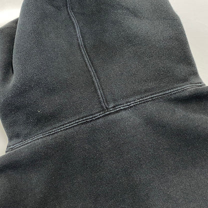 【現状渡し品】【メンズ】 OLD STUSSY オールド ステューシー USA製 紺タグ 90’S SKULL FLOUR GRAPHIC SWEAT HOODIE スカルフラワー グラフィック スウェット フーディー 142-260804-yn-05-izu サイズ：L カラー：ブラック 万代Net店