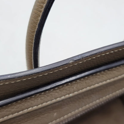 【中古品】【レディース】 CELINE セリーヌ ラゲージナノショッパー ハンドバッグ ショルダーバッグ カバン 鞄 180-260803-as-14-izu カラー：ベージュ系 万代Net店