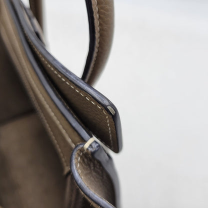 【中古品】【レディース】 CELINE セリーヌ ラゲージナノショッパー ハンドバッグ ショルダーバッグ カバン 鞄 180-260803-as-14-izu カラー：ベージュ系 万代Net店