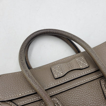 【中古品】【レディース】 CELINE セリーヌ ラゲージナノショッパー ハンドバッグ ショルダーバッグ カバン 鞄 180-260803-as-14-izu カラー：ベージュ系 万代Net店