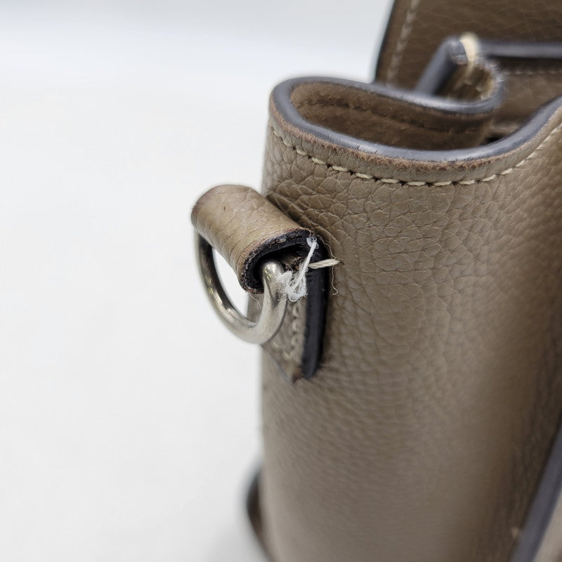 【中古品】【レディース】 CELINE セリーヌ ラゲージナノショッパー ハンドバッグ ショルダーバッグ カバン 鞄 180-260803-as-14-izu カラー：ベージュ系 万代Net店
