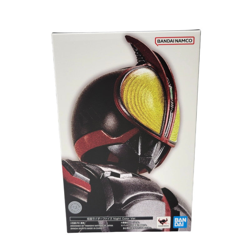 【中古美品】 S.H.F 真骨彫製法 仮面ライダーファイズ Night Color Ver. 042-260814-kk-03-izuh 万代Net店