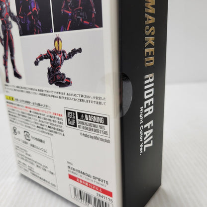 【中古美品】 S.H.F 真骨彫製法 仮面ライダーファイズ Night Color Ver. 042-260814-kk-03-izuh 万代Net店