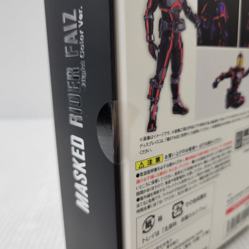 【中古美品】 S.H.F 真骨彫製法 仮面ライダーファイズ Night Color Ver. 042-260814-kk-03-izuh 万代Net店