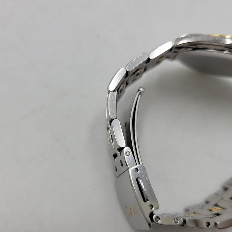 【中古品】【メンズ/レディース】 SEIKO セイコー AGS DOLCE 18KT×SS AUTOMATIC QUARTZ WATCH 4M21-0A50 オートマチック クオーツ 腕時計 197-260803-as-15-izu カラー：シルバー×ゴールド 万代Net店