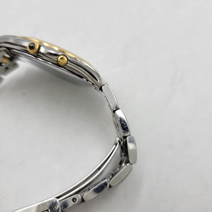 【中古品】【メンズ/レディース】 SEIKO セイコー AGS DOLCE 18KT×SS AUTOMATIC QUARTZ WATCH 4M21-0A50 オートマチック クオーツ 腕時計 197-260803-as-15-izu カラー：シルバー×ゴールド 万代Net店