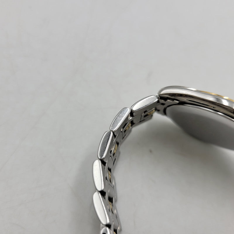 【中古品】【メンズ/レディース】 SEIKO セイコー AGS DOLCE 18KT×SS AUTOMATIC QUARTZ WATCH 4M21-0A50 オートマチック クオーツ 腕時計 197-260803-as-15-izu カラー：シルバー×ゴールド 万代Net店
