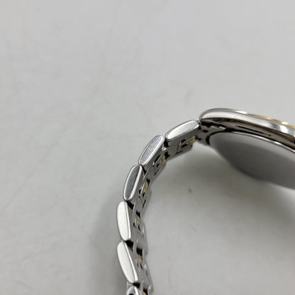 【中古品】【メンズ/レディース】 SEIKO セイコー AGS DOLCE 18KT×SS AUTOMATIC QUARTZ WATCH 4M21-0A50 オートマチック クオーツ 腕時計 197-260803-as-15-izu カラー：シルバー×ゴールド 万代Net店