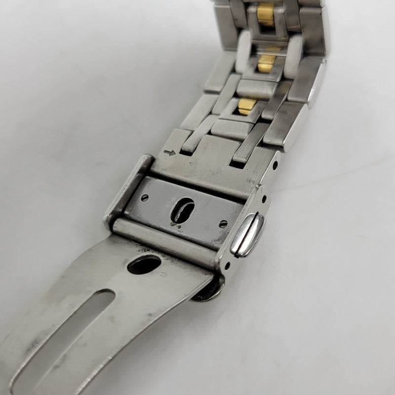 【中古品】【メンズ/レディース】 SEIKO セイコー AGS DOLCE 18KT×SS AUTOMATIC QUARTZ WATCH 4M21-0A50 オートマチック クオーツ 腕時計 197-260803-as-15-izu カラー：シルバー×ゴールド 万代Net店
