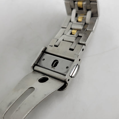 【中古品】【メンズ/レディース】 SEIKO セイコー AGS DOLCE 18KT×SS AUTOMATIC QUARTZ WATCH 4M21-0A50 オートマチック クオーツ 腕時計 197-260803-as-15-izu カラー：シルバー×ゴールド 万代Net店
