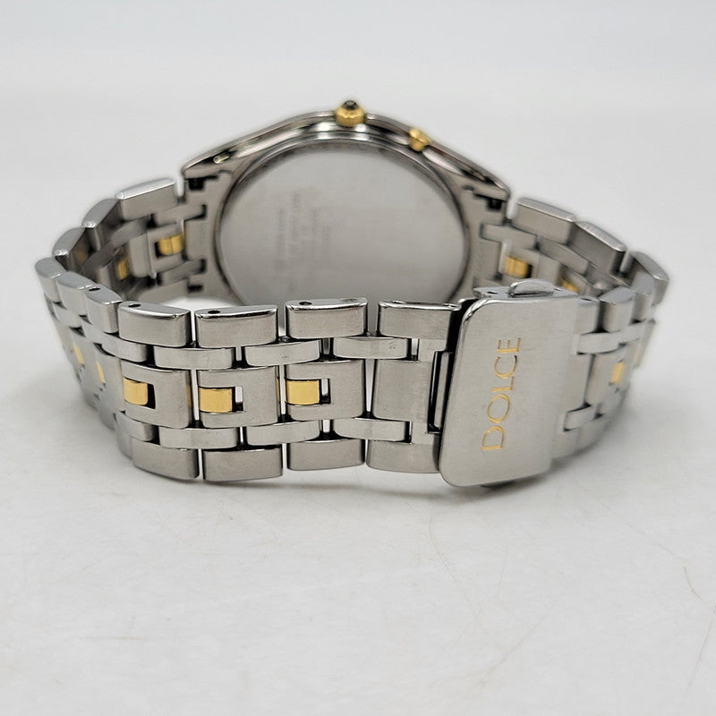 【中古品】【メンズ/レディース】 SEIKO セイコー AGS DOLCE 18KT×SS AUTOMATIC QUARTZ WATCH 4M21-0A50 オートマチック クオーツ 腕時計 197-260803-as-15-izu カラー：シルバー×ゴールド 万代Net店