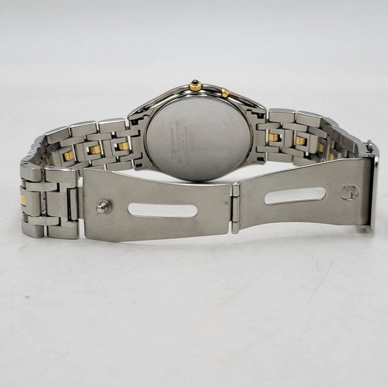 【中古品】【メンズ/レディース】 SEIKO セイコー AGS DOLCE 18KT×SS AUTOMATIC QUARTZ WATCH 4M21-0A50 オートマチック クオーツ 腕時計 197-260803-as-15-izu カラー：シルバー×ゴールド 万代Net店