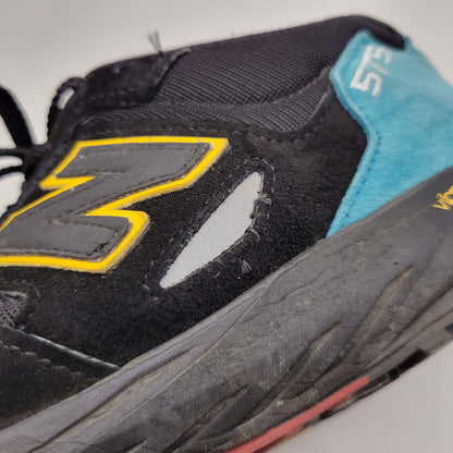 【現状渡し品】【メンズ】 NEW BALANCE ニューバランス 575 MTL575UT スニーカー 靴 162-260803-as-28-izu サイズ：27cm カラー：BLACK/BLUE 万代Net店