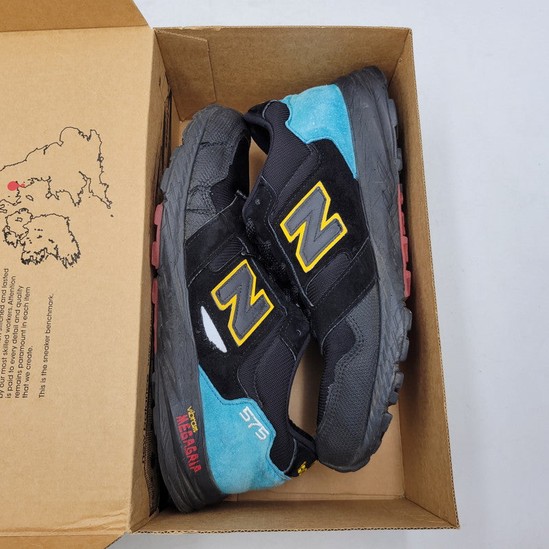 【現状渡し品】【メンズ】 NEW BALANCE ニューバランス 575 MTL575UT スニーカー 靴 162-260803-as-28-izu サイズ：27cm カラー：BLACK/BLUE 万代Net店