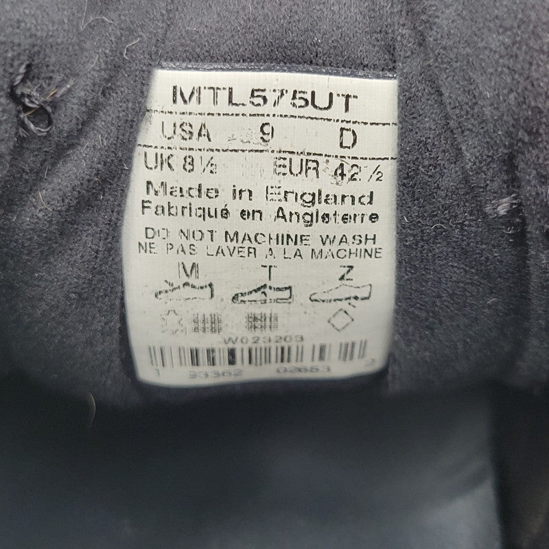 【現状渡し品】【メンズ】 NEW BALANCE ニューバランス 575 MTL575UT スニーカー 靴 162-260803-as-28-izu サイズ：27cm カラー：BLACK/BLUE 万代Net店