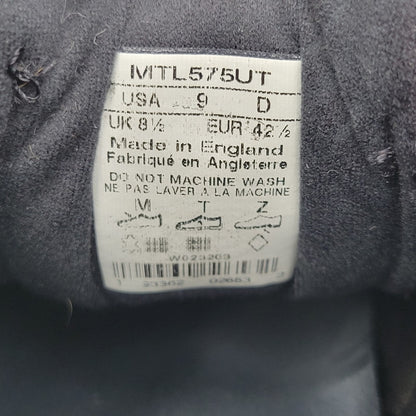 【現状渡し品】【メンズ】 NEW BALANCE ニューバランス 575 MTL575UT スニーカー 靴 162-260803-as-28-izu サイズ：27cm カラー：BLACK/BLUE 万代Net店