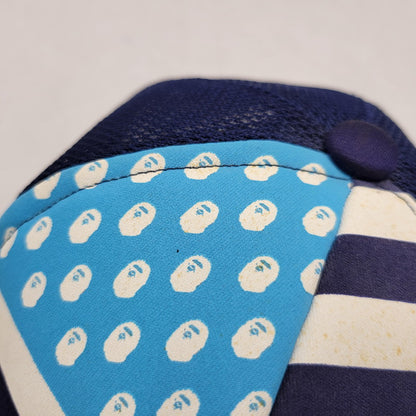 【中古品】【メンズ/レディース】 OLD A BATHING APE オールド アベイシングエイプ AAPE MESH SNAPBACK CAP メッシュ スナップバック キャップ 帽子 185-260803-as-35-izu サイズ：F カラー：マルチカラー 万代Net店