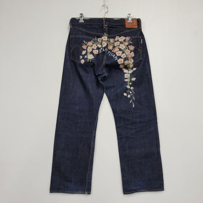 【中古品】【メンズ】 STUDIO D’ARTISAN ステュディオダルチザン SAKURA PIG DENIM PANTS SD-201 デニムパンツ ジーンズ ズボン ボトムス 156-260805-ay-05-izu サイズ：34 カラー：インディゴ 万代Net店