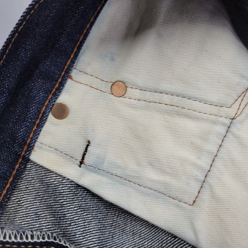 【中古品】【メンズ】 STUDIO D’ARTISAN ステュディオダルチザン SAKURA PIG DENIM PANTS SD-201 デニムパンツ ジーンズ ズボン ボトムス 156-260805-ay-05-izu サイズ：34 カラー：インディゴ 万代Net店