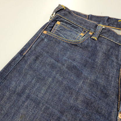 【中古品】【メンズ】 EVISU エヴィス NO.2 LOT.2000 くいだおれ太郎 PAINT DENIM PANTS デニムパンツ ジーンズ ズボン ボトムス 156-260805-ay-14-izu サイズ：34×35 カラー：インディゴ 万代Net店