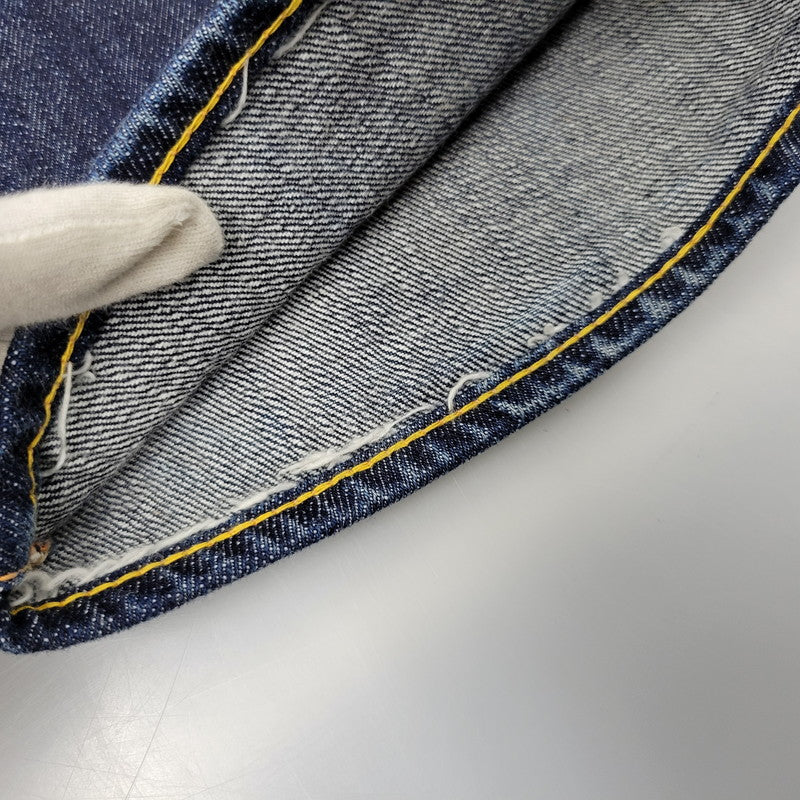 【中古品】【メンズ】 EVISU エヴィス NO.2 LOT.2000 くいだおれ太郎 PAINT DENIM PANTS デニムパンツ ジーンズ ズボン ボトムス 156-260805-ay-14-izu サイズ：34×35 カラー：インディゴ 万代Net店