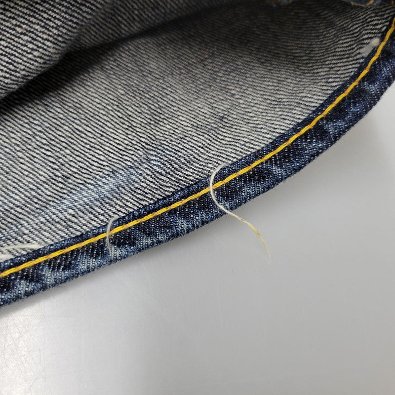 【中古品】【メンズ】 EVISU エヴィス NO.2 LOT.2000 くいだおれ太郎 PAINT DENIM PANTS デニムパンツ ジーンズ ズボン ボトムス 156-260805-ay-14-izu サイズ：34×35 カラー：インディゴ 万代Net店