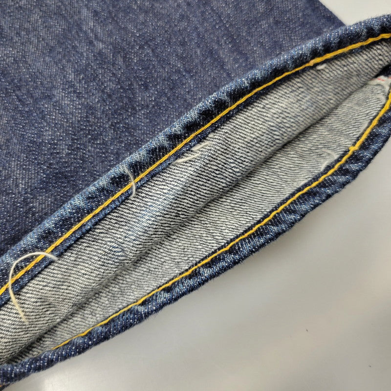 【中古品】【メンズ】 EVISU エヴィス NO.2 LOT.2000 くいだおれ太郎 PAINT DENIM PANTS デニムパンツ ジーンズ ズボン ボトムス 156-260805-ay-14-izu サイズ：34×35 カラー：インディゴ 万代Net店