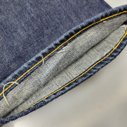 【中古品】【メンズ】 EVISU エヴィス NO.2 LOT.2000 くいだおれ太郎 PAINT DENIM PANTS デニムパンツ ジーンズ ズボン ボトムス 156-260805-ay-14-izu サイズ：34×35 カラー：インディゴ 万代Net店