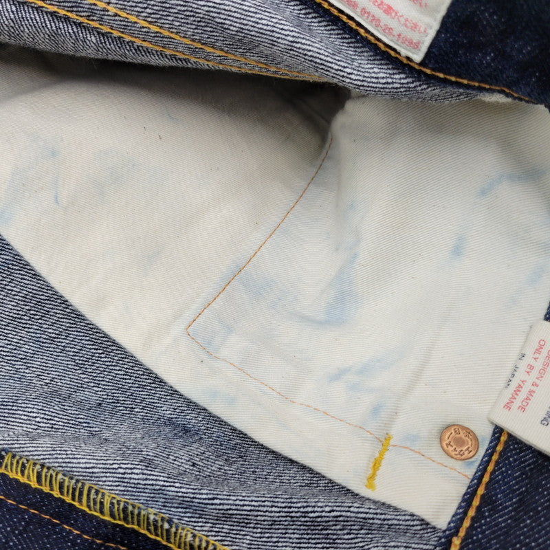 【中古品】【メンズ】 EVISU エヴィス NO.2 LOT.2000 くいだおれ太郎 PAINT DENIM PANTS デニムパンツ ジーンズ ズボン ボトムス 156-260805-ay-14-izu サイズ：34×35 カラー：インディゴ 万代Net店