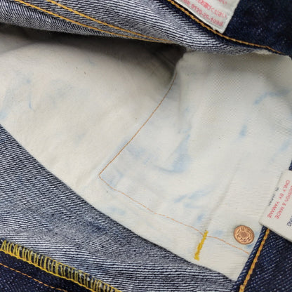 【中古品】【メンズ】 EVISU エヴィス NO.2 LOT.2000 くいだおれ太郎 PAINT DENIM PANTS デニムパンツ ジーンズ ズボン ボトムス 156-260805-ay-14-izu サイズ：34×35 カラー：インディゴ 万代Net店