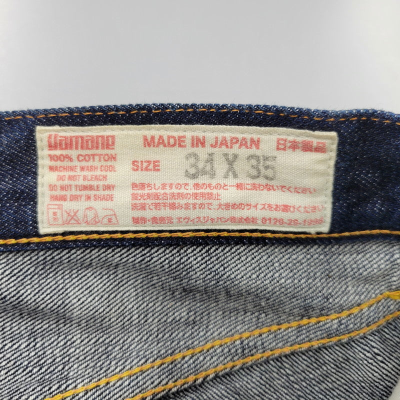 【中古品】【メンズ】 EVISU エヴィス NO.2 LOT.2000 くいだおれ太郎 PAINT DENIM PANTS デニムパンツ ジーンズ ズボン ボトムス 156-260805-ay-14-izu サイズ：34×35 カラー：インディゴ 万代Net店