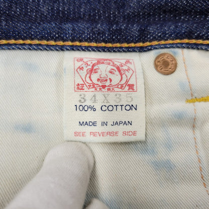 【中古品】【メンズ】 EVISU エヴィス NO.2 LOT.2000 くいだおれ太郎 PAINT DENIM PANTS デニムパンツ ジーンズ ズボン ボトムス 156-260805-ay-14-izu サイズ：34×35 カラー：インディゴ 万代Net店