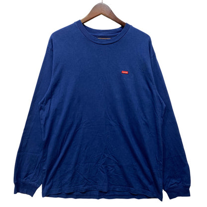 【中古品】【メンズ】 SUPREME シュプリーム SMALL BOX LS TEE スモール ボックス ロングスリーブ Tシャツ トップス 長袖 149-260804-cs-12-izu サイズ：M カラー：ブルー 万代Net店