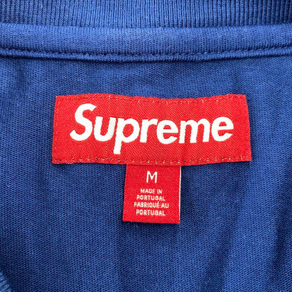 【中古品】【メンズ】 SUPREME シュプリーム SMALL BOX LS TEE スモール ボックス ロングスリーブ Tシャツ トップス 長袖 149-260804-cs-12-izu サイズ：M カラー：ブルー 万代Net店