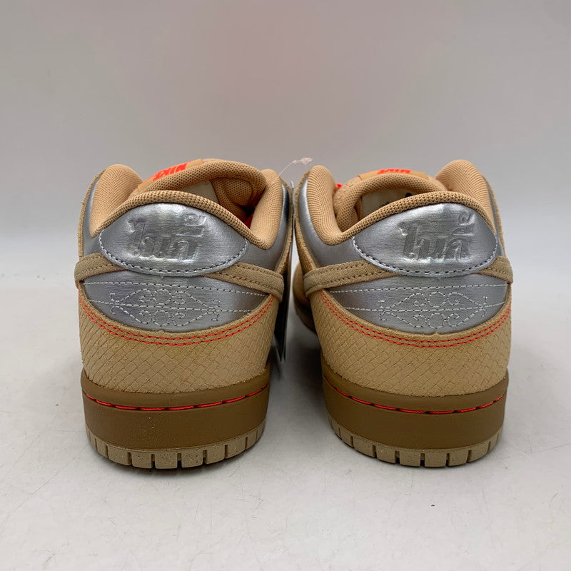 【中古美品】【メンズ】 NIKE SB ナイキエスビー IB6206-701 DUNK LOW SONGKRAN ダンク ロー ソンクラーン スニーカー シューズ 靴 160-260804-cs-05-izu サイズ：26.5cm カラー：CANVAS/VACHETTA TAN/PARACHUTE BEIGE 万代Net店