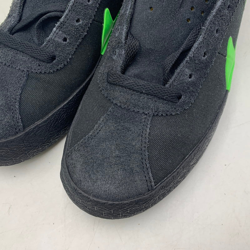 【中古品】【メンズ】 NIKE SB×POETS ナイキエスビー ポエット CU3211-001 ZOOM BRUIN QS ズーム ブイルン スニーカー シューズ 靴 160-260804-cs-04-izu サイズ：27.5cm カラー：BLACK/VOLTTAGE GREEN-WHITE 万代Net店