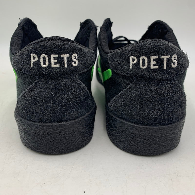 【中古品】【メンズ】 NIKE SB×POETS ナイキエスビー ポエット CU3211-001 ZOOM BRUIN QS ズーム ブイルン スニーカー シューズ 靴 160-260804-cs-04-izu サイズ：27.5cm カラー：BLACK/VOLTTAGE GREEN-WHITE 万代Net店