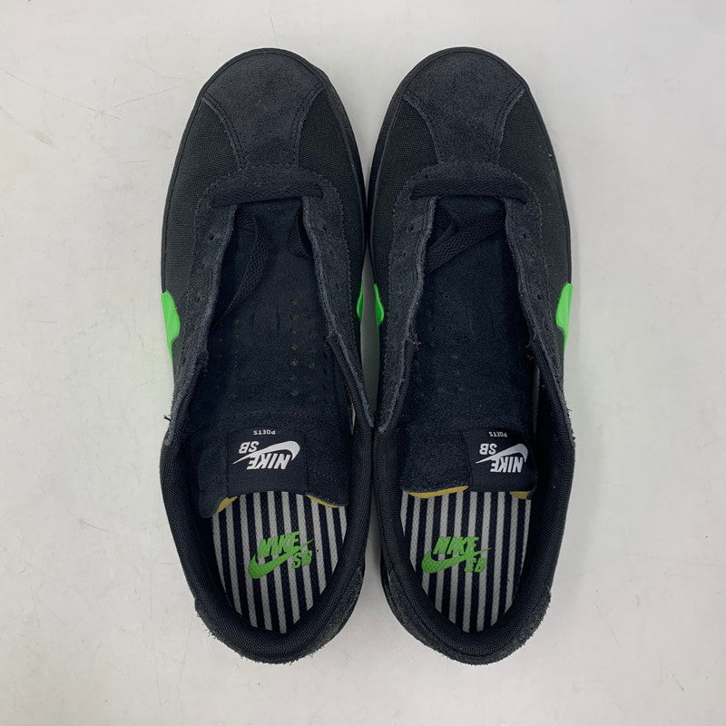【中古品】【メンズ】 NIKE SB×POETS ナイキエスビー ポエット CU3211-001 ZOOM BRUIN QS ズーム ブイルン スニーカー シューズ 靴 160-260804-cs-04-izu サイズ：27.5cm カラー：BLACK/VOLTTAGE GREEN-WHITE 万代Net店