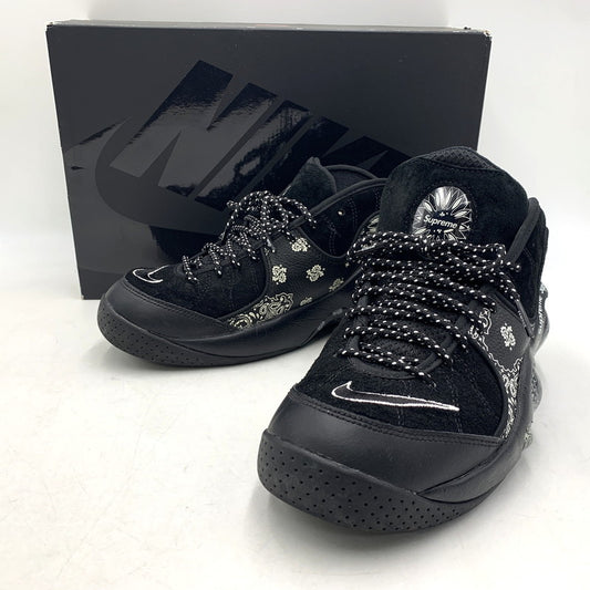 【中古品】【メンズ】 NIKE×SUPREME ナイキ シュプリーム DJ8604-001 AIR ZOOM FLIGHT 95 SP エア ズーム フライト スニーカー シューズ 靴 160-260804-cs-08-izu サイズ：26.5cm カラー：BLACK/WHITE 万代Net店